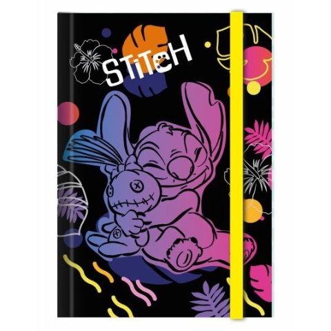 Teczka kartonowa na gumkę Stitch przestrzenna A5 mix Patio (91804PTR) Teczka kartonowa na gumkę Stitch przestrzenna A5 mix Patio (91804PTR)