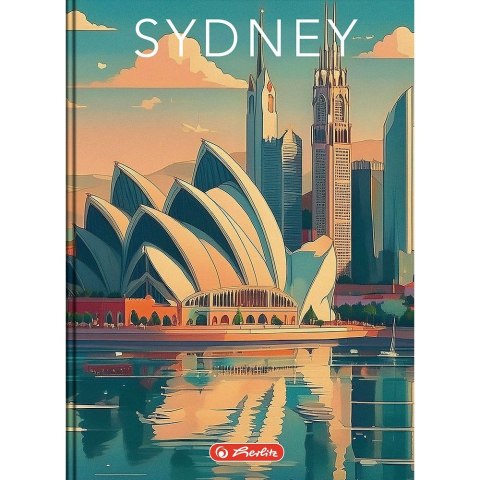 Brulion Herlitz Retro City B5 160k. 70g krata (400196853) Brulion Herlitz Retro City B5 160k. 70g krata (400196853)