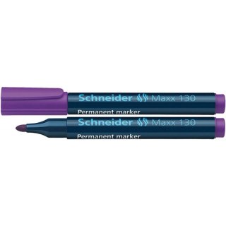 Marker permanentny Schneider Maxx 130 fiolet 1,0-3,0mm okrągła końcówka (113008)