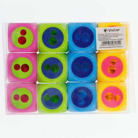 Temperówka Ktw KOSTKA mix plastik (902554) Temperówka Ktw KOSTKA mix plastik (902554)