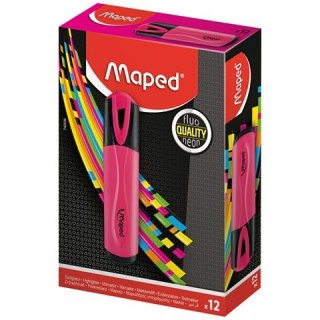 Zakreślacz Maped fluo peps różowy różowy 1,0-5,0mm (734036)