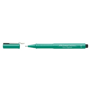 Cienkopis kreślarski Faber Castell Ecco Pigment zielony 0,5mm 1kol. (166563)