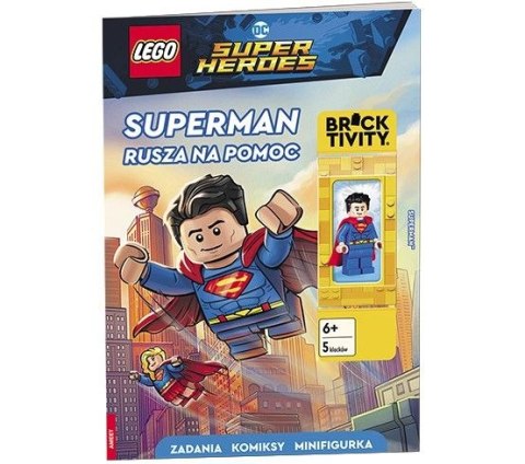 Książeczka edukacyjna Ameet LEGO® DC Super Heroes™. Superman rusza na pomoc (LNC 6462) Książeczka edukacyjna Ameet LEGO® DC Super Heroes™. Superman rusza na pomoc (LNC 6462)