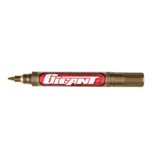 Marker permanentny Kamet Gigant wodoodporny złoty 1,5-3,00mm okrągła końcówka (K-8877)