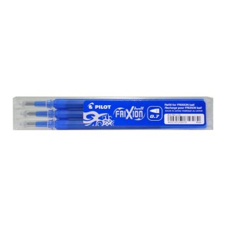 Wkład do pióra kulkowego Pilot Frixion niebieski 0,35mm (BLS-FR7-L-S3)