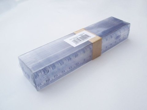 Linijka plastikowa Grales 15cm (L15) Linijka plastikowa Grales 15cm (L15)