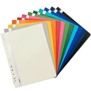 Skoroszyt Bantex EVO Z PERFORACJĄ A4 niebieski jasny folia (400076709)