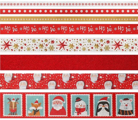 Taśma ozdobna Titanum Craft-Fun Series XMAS Washi tape mix (23RL0103-3) Taśma ozdobna Titanum Craft-Fun Series XMAS Washi tape mix (23RL0103-3)