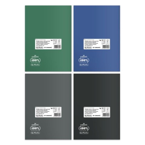 Zeszyt Herlitz Ocean Colors ECO 9565003 B5 60k. 70g krata (400198133) Zeszyt Herlitz Ocean Colors ECO 9565003 B5 60k. 70g krata (400198133)