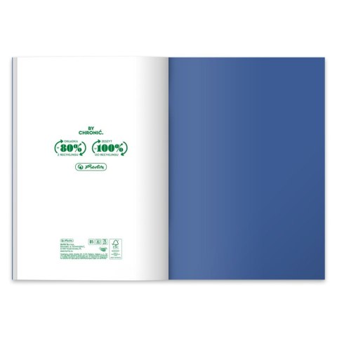Zeszyt Herlitz Ocean Colors ECO 9565003 B5 60k. 70g krata (400198133) Zeszyt Herlitz Ocean Colors ECO 9565003 B5 60k. 70g krata (400198133)