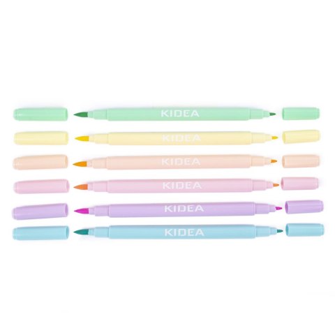 Flamaster Kidea Pastel 6 kol. (FDPBB6KA) Flamaster Kidea Pastel 6 kol. (FDPBB6KA)