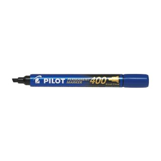 Marker permanentny Pilot niebieski 1,0-4,0mm ścięta końcówka (SCA-400-L)