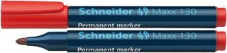 Marker permanentny Schneider Maxx 130 czerwony 1,0-3,0mm okrągła końcówka (SR123002)