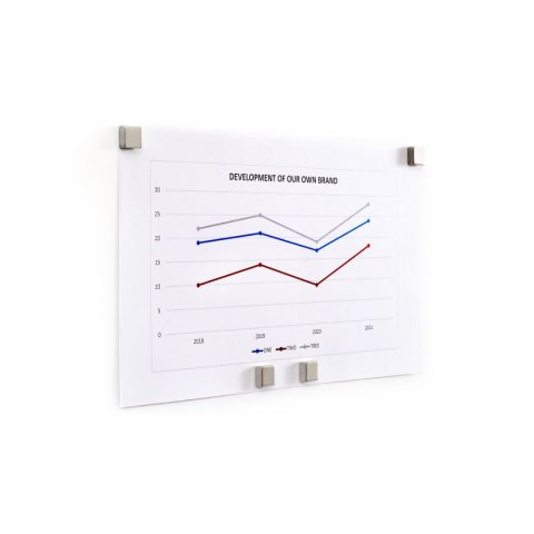 Tablica magnetyczna Memoboards rama aluminiowa [mm:] 600x400 (TM64ALC)