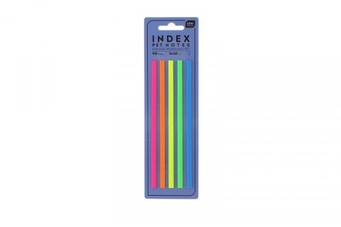 Zakładki indeksujące Interdruk PET NEON 100k (140mmm)