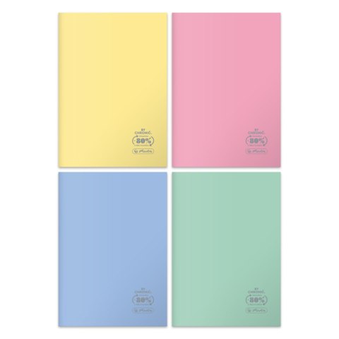 Zeszyt Herlitz Pastel colors Eco PP 9500295 A5 32k. 70g kratka (400198031) Zeszyt Herlitz Pastel colors Eco PP 9500295 A5 32k. 70g kratka (400198031)