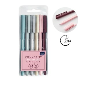 Cienkopis Interdruk SATIN GOLD 6KOL mix 6kol. (5902277346711)