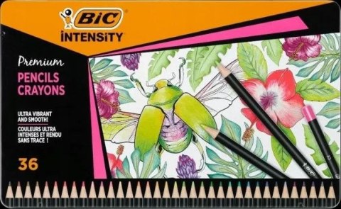 Kredki ołówkowe Bic Kids Intensity Premium 36 kol. (829029)