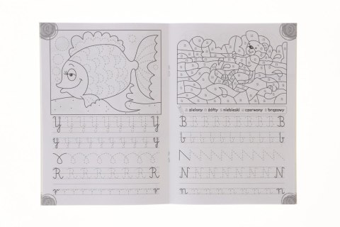 Książeczka edukacyjna Literka literki