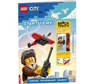 Książka dla dzieci Ameet LEGO® City. Startujemy! (LNC 6032)