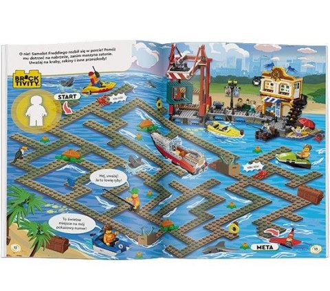 Książka dla dzieci Ameet LEGO® City. Startujemy! (LNC 6032)