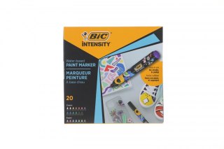 Marker specjalistyczny Bic AKRYLOWE+CLASSIC 20 SZT mix (527424)