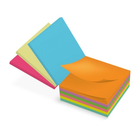Notes samoprzylepny (karteczki) Interdruk mix 225k [mm:] 75x75 (IKARSAM225MC)