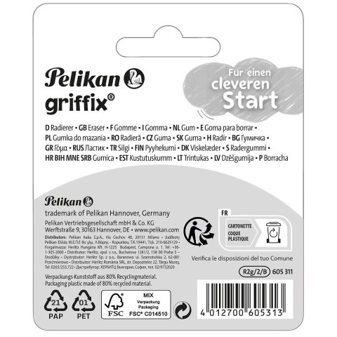Gumka do mazania Pelikan Griffix (300007863) Gumka do mazania Pelikan Griffix (300007863)
