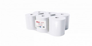Ręcznik rolka Cliver papier kolor: biały (5944)