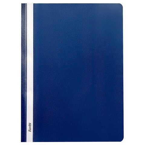 Skoroszyt Bantex 400076724 A4 granatowy polipropylen PP (400076724)