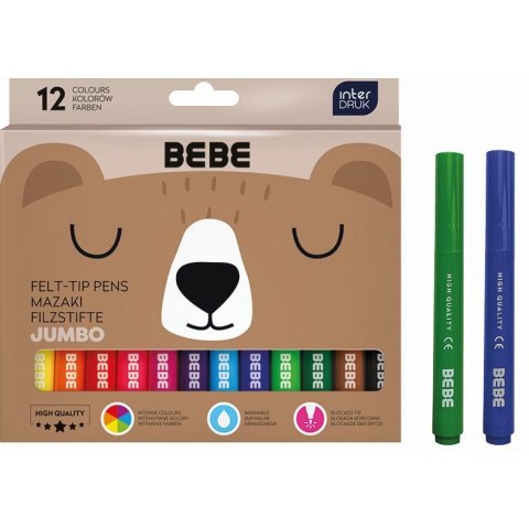 Flamaster Bebe BEBE FRIENDS 12 kol. Flamaster Bebe BEBE FRIENDS 12 kol.