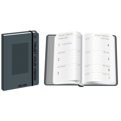 Kalendarz książkowy (terminarz) Interdruk VISION 192 stron A6 (SZKOLNY) Kalendarz książkowy (terminarz) Interdruk VISION 192 stron A6 (SZKOLNY)