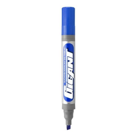Marker suchościeralny Kamet suchościeralny niebieski 1,5-2,5mm ścięta końcówka Marker suchościeralny Kamet suchościeralny niebieski 1,5-2,5mm ścięta końcówka