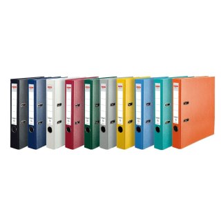Segregator dźwigniowy Herlitz Q. file Standard 0011178951 A4 50mm turkusowy (300023549)