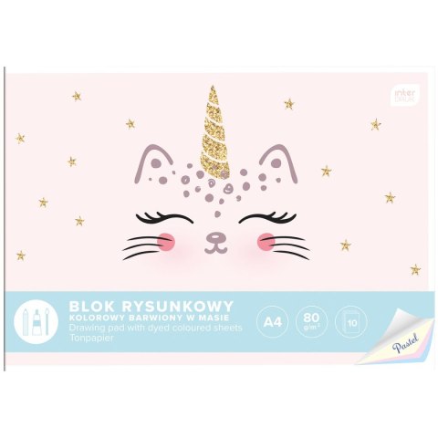 Blok rysunkowy Interdruk bloki A4 mix 80g 10k (5902277294180) Blok rysunkowy Interdruk bloki A4 mix 80g 10k (5902277294180)