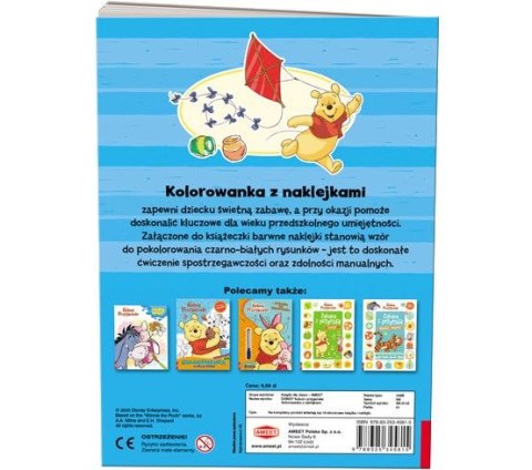 Książka dla dzieci Ameet Kubuś i Przyjaciele. Kolorowanka z Naklejkami (NA 9138)