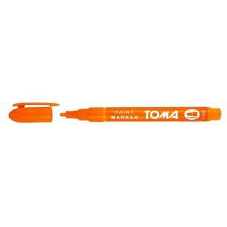 Marker olejowy Toma pomarańczowy okrągła końcówka (to-41)