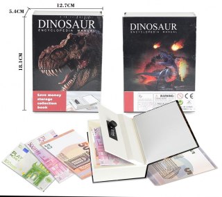 Skarbonka Lean książka dinozaur (23490)