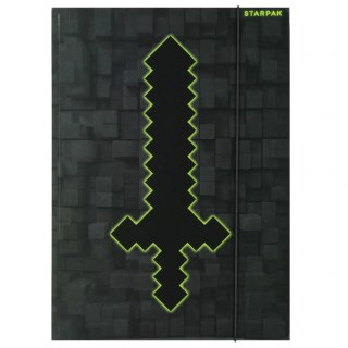 Teczka kartonowa na gumkę Pixel A4 mix Starpak (559734)