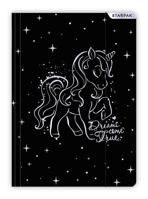 Teczka kartonowa na gumkę Unicorn A4 mix Starpak (536514) Teczka kartonowa na gumkę Unicorn A4 mix Starpak (536514)