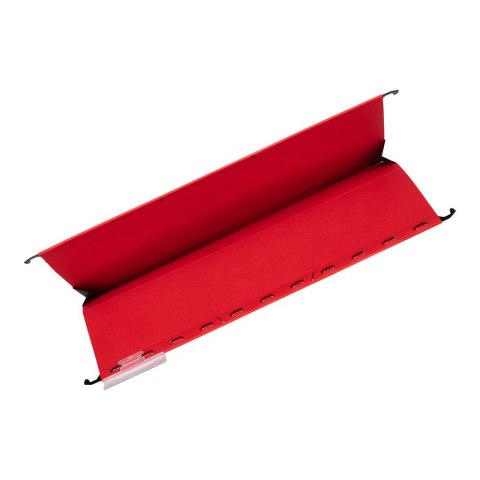 Teczka zawieszkowa Elba Chic Ultimate z płóciennymi bokami A4 czerwony karton 230g (100552105)