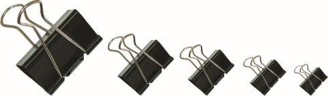 Klipy Office Products 25mm czarny (18092519-05)