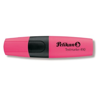 Zakreślacz Pelikan Textmarker 490 940395 różowy 1,0-5,0mm (400140878)