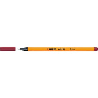 Cienkopis Stabilo POINT purpurowy 0,4mm 1kol. (88/19)