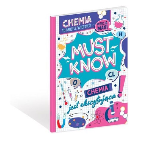 Książeczka edukacyjna Henry Książka A4 MUST KNOW Chemia (9788396980946) Książeczka edukacyjna Henry Książka A4 MUST KNOW Chemia (9788396980946)