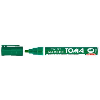 Marker olejowy Toma zielony 2,5mm okrągła końcówka (TO-440 4 2)