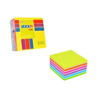 Notes samoprzylepny (karteczki) Stick'n mix 400k [mm:] 76x76 (21539)