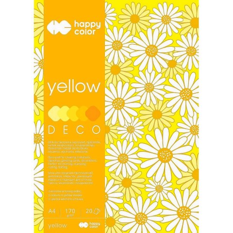 Zeszyt papierów kolorowych Happy Color A4 170g 20k (HA 3717 2030-012)