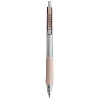 Długopis żelowy Interdruk PASTEL ACADEMY automatyczny SILKY z gripem niebieski 0,7mm (żelowy)