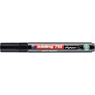 Marker olejowy Edding PCR E-790 czarny 2,0-3,0mm okrągła końcówka (ED-790PCR001)